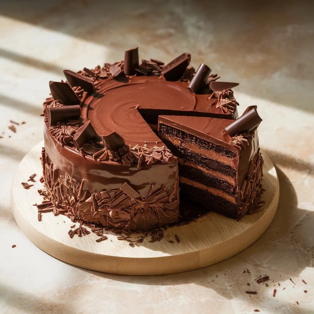 Chocolate Ganache Cake